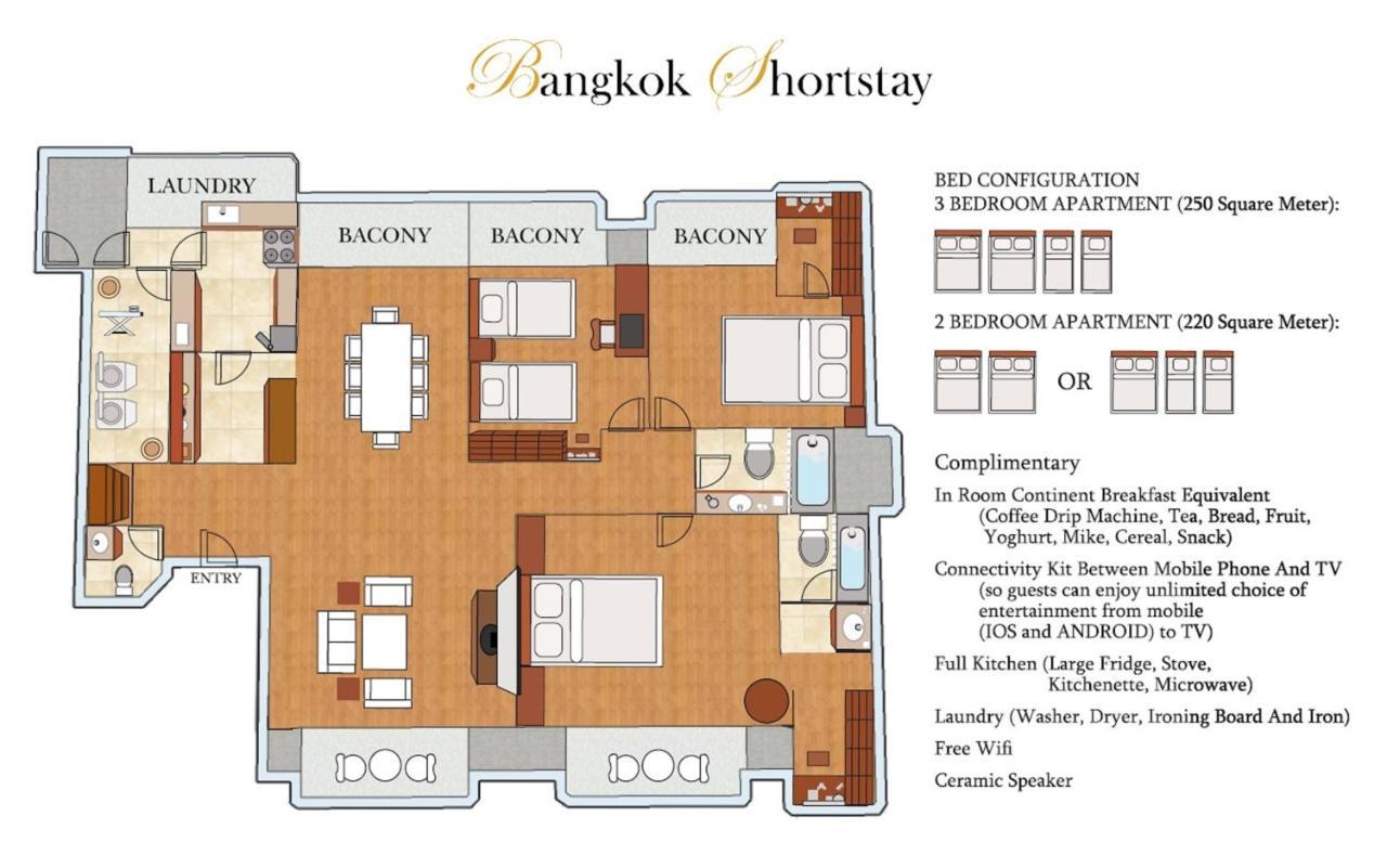Bangkok Shortstay, 2-3Br Sukhumvit Dış mekan fotoğraf
